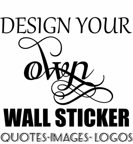 Personalised wall sticker - personalised,