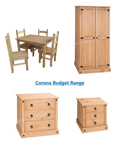 Corona solid pine - solid, bedroom