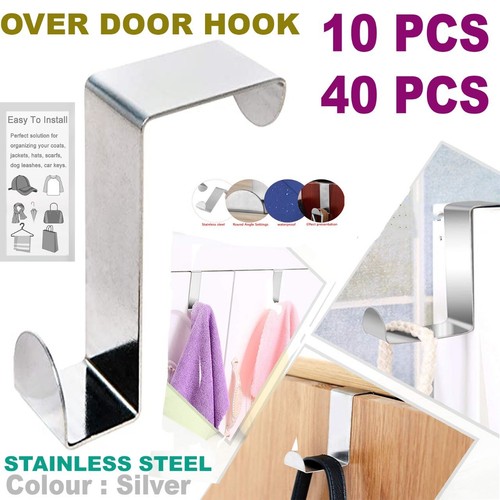 Over door hook stainless - door, steel