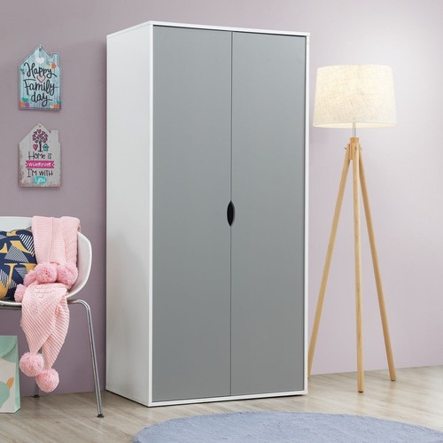 Door wardrobe white - wardrobe, –