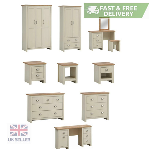 Piece cream oak bedroom - 3,