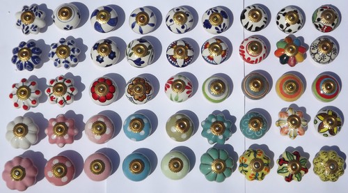 Ceramic knobs pulls - , handles