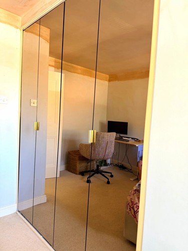 Bronze mirrored fold - bronze,