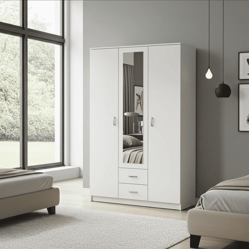 Niss white door wardrobe - door,