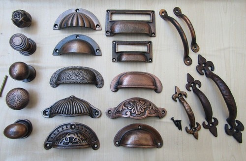 Cast iron rustic chest - iron,
