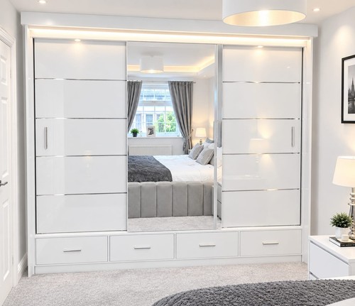High gloss sliding doors - gloss,