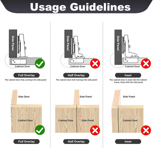 Cabinet hinges soft close - hinges,