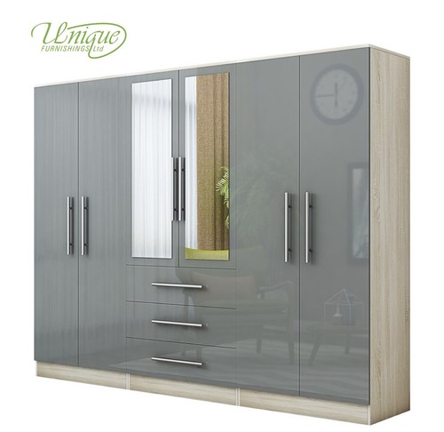 Modern door wardrobe - modern, 6